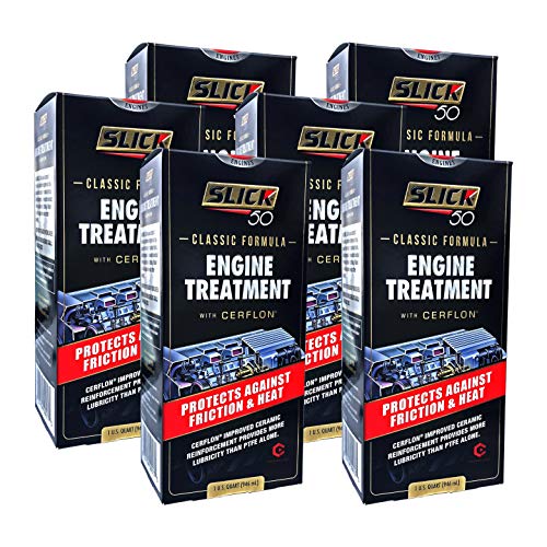 Slick 50 Ceramic Engine Treatment with Cerflon® PTFE Classic Original | 32 oz., 6-Pack