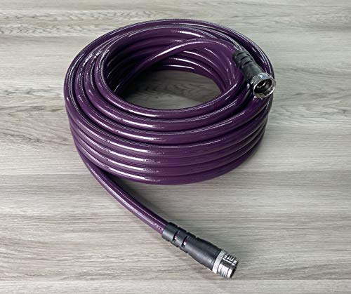 Water Right 500 Series Polyurethane Garden Hose, Drinking Water Safe, 50 Foot x 1/2-Inch, Eggplant Hose