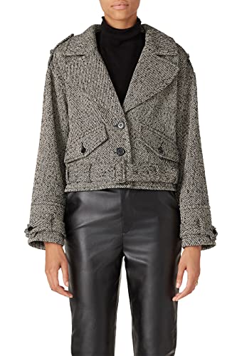 Marissa Webb Collective Rent the Runway Pre-Loved Grey Short Jacket, Grey, 0