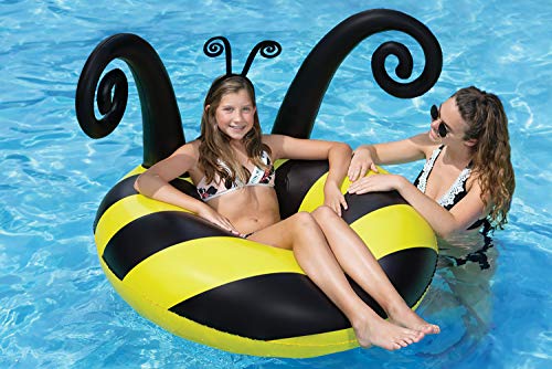 Poolmaster 48-Inch Inflatable Swimming Pool Party Float, Seahorse, Coral