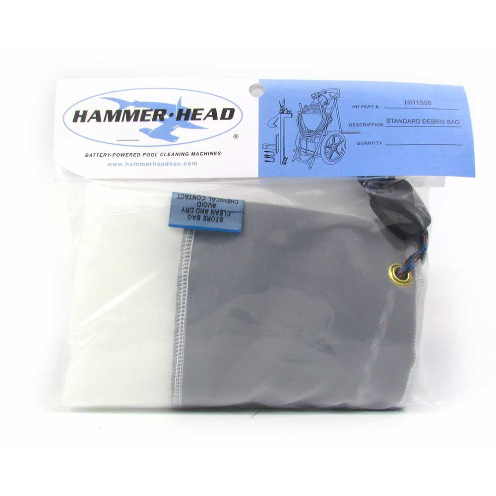 Vacuum Head 30 Inch Complete (60 Foot Cord, Motor, Prop, Yoke and One Debris Bag) White