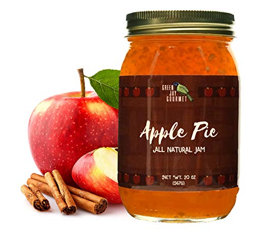 Green Jay Gourmet Mango Jam - All-Natural Fruit Jam with Mango & Lemon Juice - Vegan, Gluten-free Jam - Contains No Preservatives or Corn Syrup - Made in USA - 20 Ounces