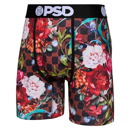 PSD Men's Ro$Es Melt Boxer Briefs, Multi, S