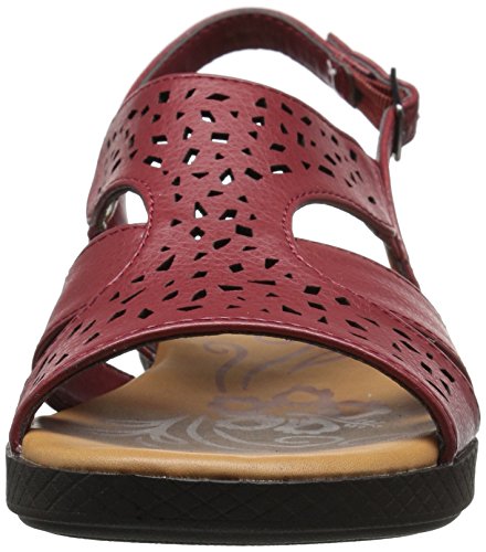 Easy Street Women's Bolt Flat Sandal, Stone, 9.5 M US