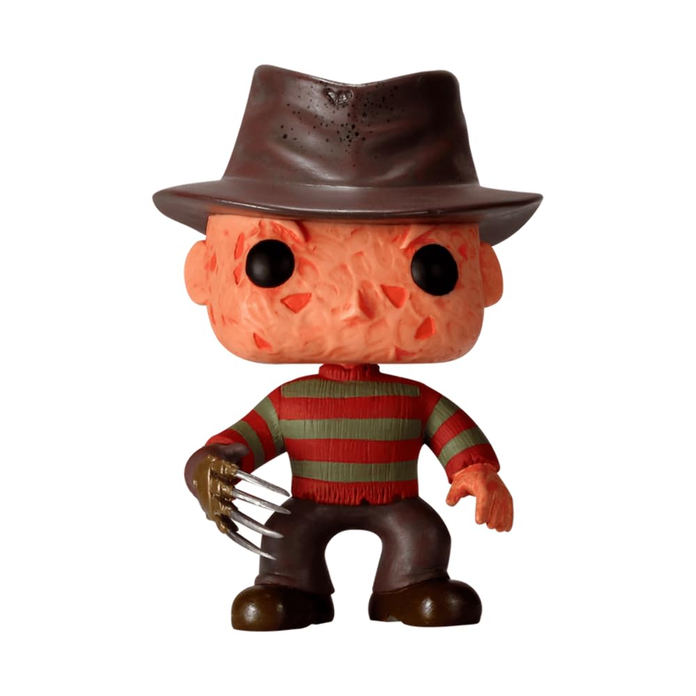 Robert Englund Freddy Krueger #02 Nightmare on Elm Street Facsimile Signed Reprint Laser Autographed Funko POP! Movies Figurine with Protector Case