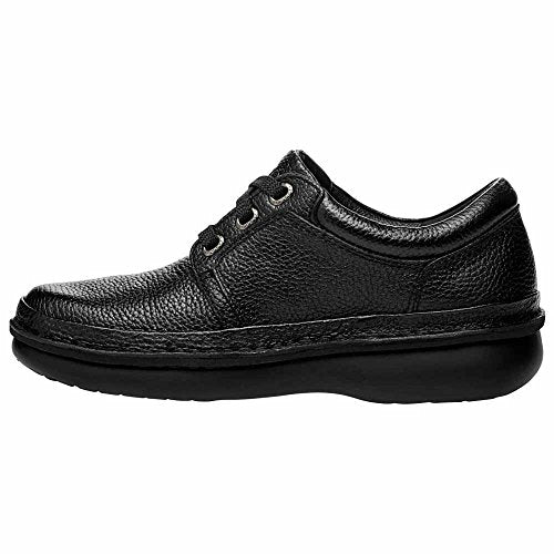 Propét Men's Villager Walker Oxford, Black Grain, 8.5 XX-Wide