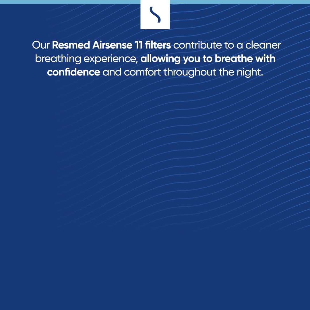 Disposable Replacement CPAP Filters by Snugell - Made for Resmed Airsense 11 Filters (40 Pack) - Enhanced Air Filtration - Easy to Install - for Travel Machine and Home Use