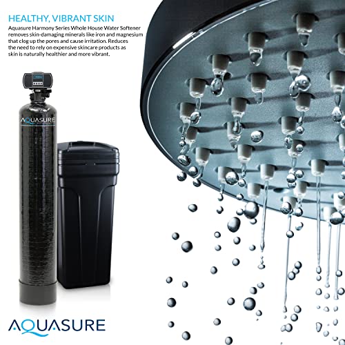 Aquasure Whole House Water Filtration Bundle w/Water Softener, 75 GPD RO System & Dual Purpose Sediment/GAC Pre-Filter (32,000 Grains)