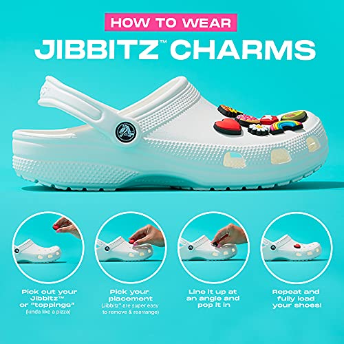 Crocs Jibbitz 3-Pack Shoe Charms | Jibbitz for Crocs, B Ball Bro, Small