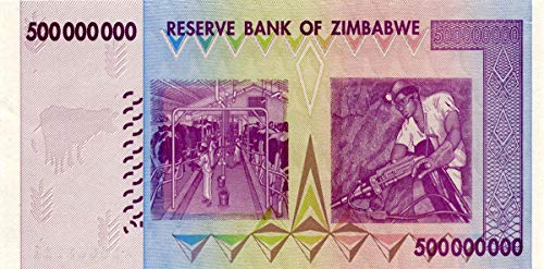 2008 - Reserve Bank of Zimbabwe 50 Trillion Dollar Seller Uncirculated