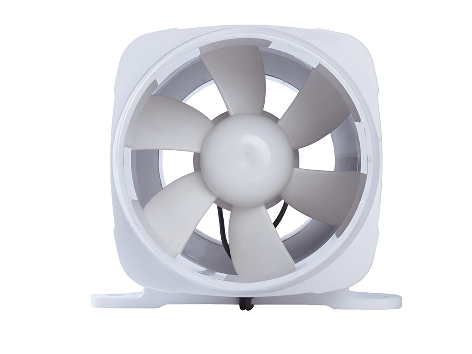 SEAFLO 4" In-Line Marine Bilge Air Blower 12V 270 CFM Quiet Boat White