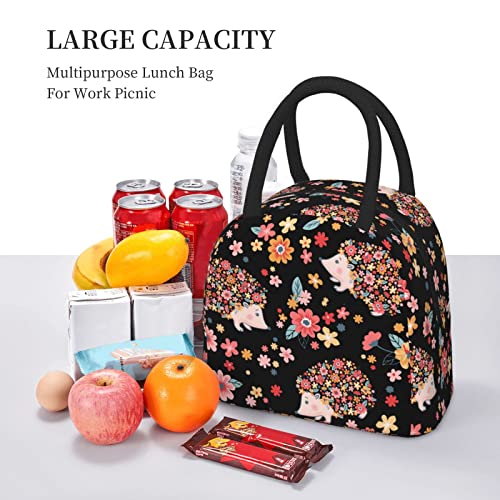 Oplp London Theme Envelopes Symbols Flag Retro Style Lunch Bag Box Meal Prep Insulated Handbag Reusable Lunch Container