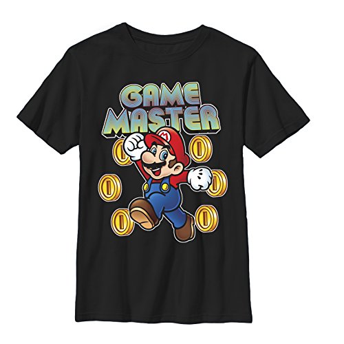 Nintendo Boys 8-20 Game Master, Black, X-Large