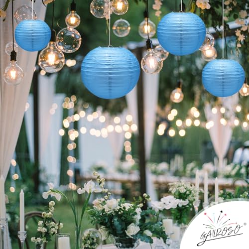 6Pack Print Burlap Paper Lanterns,8Inch Chinese/Japanese Paper Lanterns Decorations with Hooks and String,Hanging Round Farmhouse Classroom Decor for Birthday,Outdoor,Party(Print Burlap,6pack)