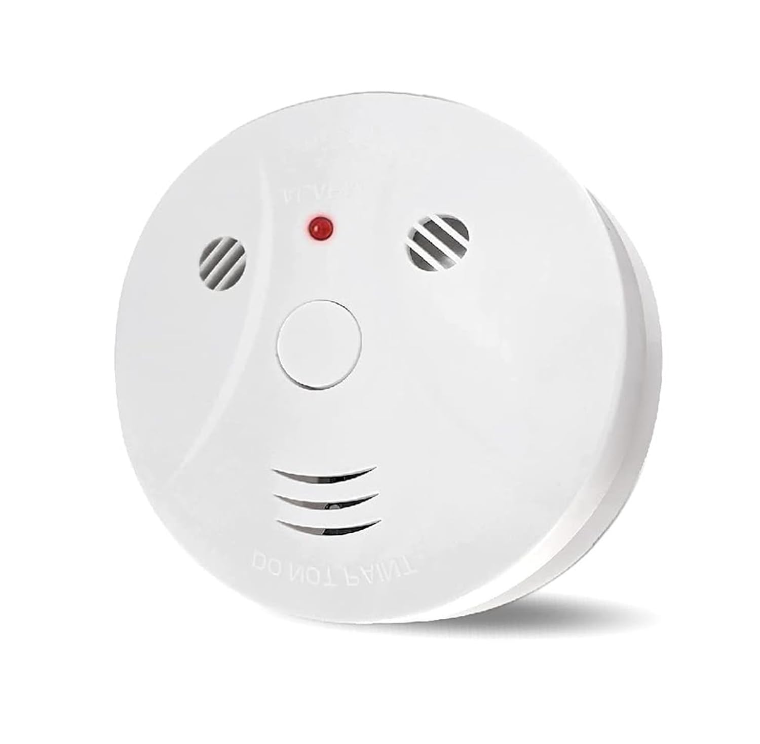 Lecoolife 3 Pack Smoke Detector Battery Operated with Photoelectric Sensor and Silence Button, Travel Portable