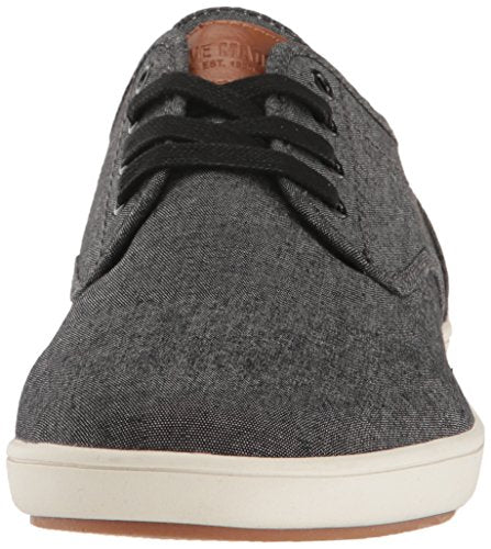 Steve Madden Men's FENTA Sneaker, Black Fabric, 14