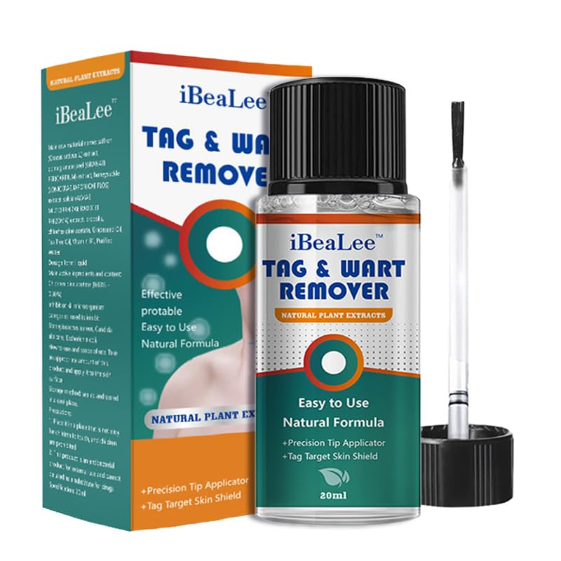 ELEFOCUS Wart Remover Liquid - Botanical-Based Formula for Plantar and Common Warts. Safe and Gentle