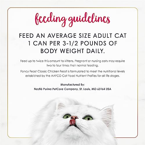 Purina Fancy Feast Kitten Tender Ocean Whitefish Feast and Tender Turkey Feast Wet Kitten Food Variety Pack - (2 Packs of 12) 3 oz. Cans