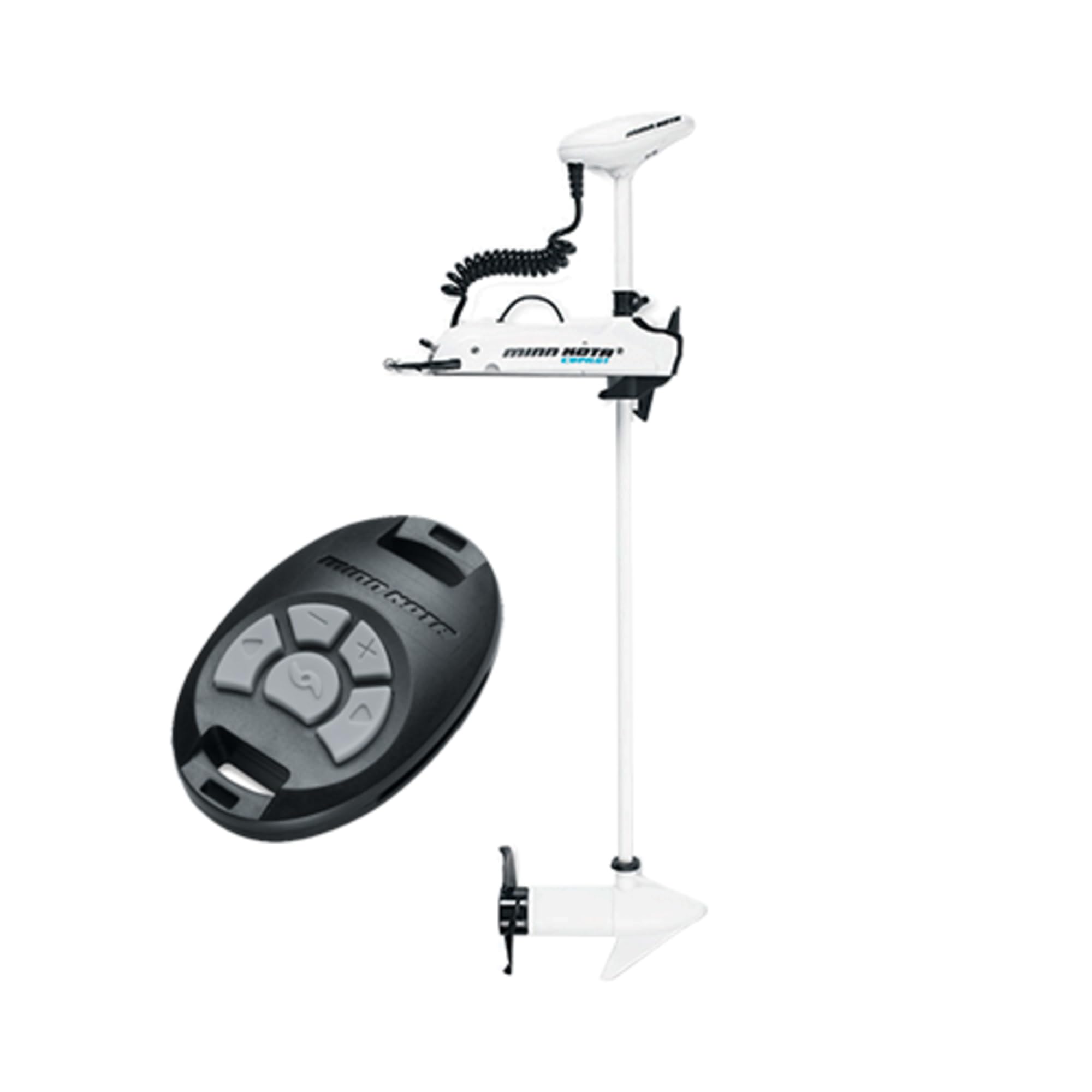 Minn Kota 1363565 Riptide PowerDrive Saltwater Electric-Steer Bow-Mount Trolling Motor with Digital Maximizer & Copilot, 70 lbs Thrust, 54" Shaft