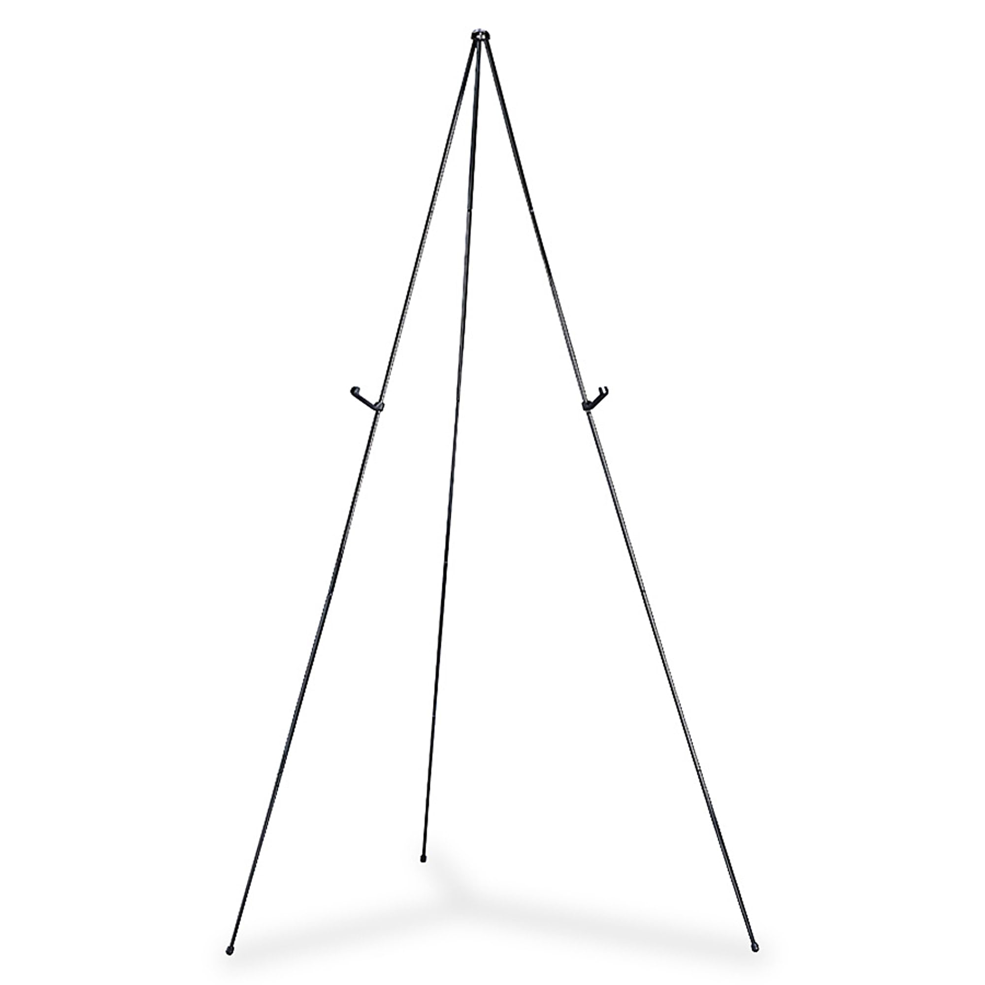 Quartet Easel Stand, Collapsible, Portable Display Stand for Home School Supplies, Home Office Supply Tripod for Posters, Paintings, Art or White Boards, Base 63" Max. Height, Supports 5 lbs. (29E)