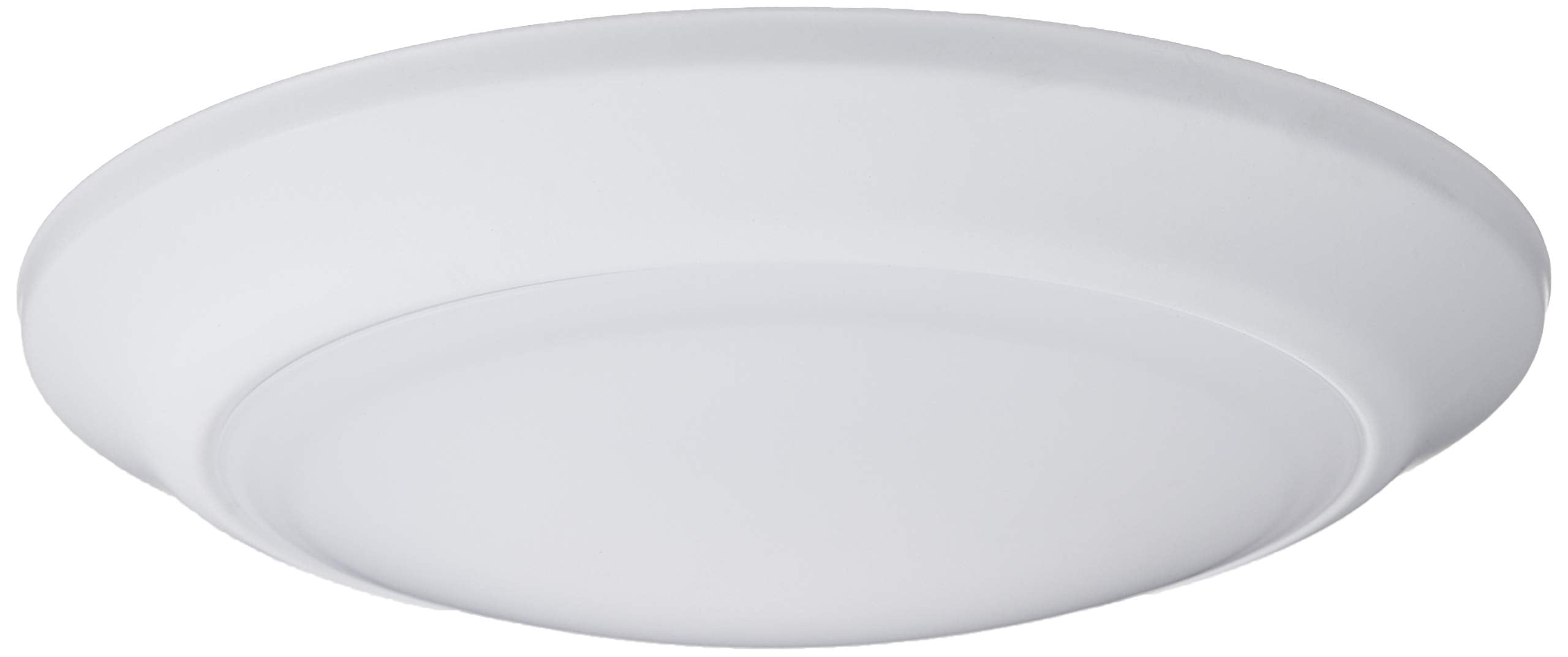 Westinghouse 6364500 7-3/8-Inch Dimmable Energy Star Indoor/Outdoor Surface Mount Wet Location, White Finish with Frosted Lens LED Ceiling Fixture,