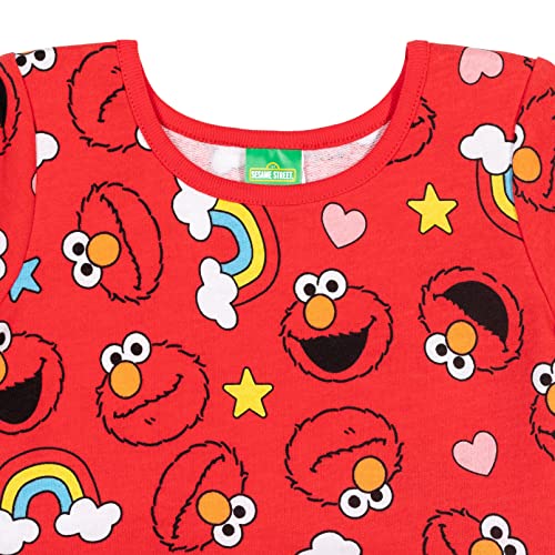 Sesame Street Elmo Infant Baby Girls Dress and Scrunchie Red 12 Months