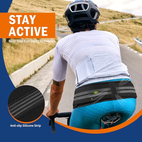 FEATOL SI Belt Sacroiliac Hip Belt for Sciatica Pain Relief-Extra Compression Support Hip Brace for Pelvic, Sciatica, Trochanteric, Hip and Lower Back Pain relief-SI Joint Belt for Men Women-Small