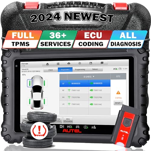 Autel Scanner MaxiSYS MS906pro-TS 2024 Upgrade of MS906 Pro MS906TS MS906BT MK908 Top TPMS Programming Tool CAN FD/Do IP 36+ Services All System Diagnostic ECU Coding 10000+ Vehicles