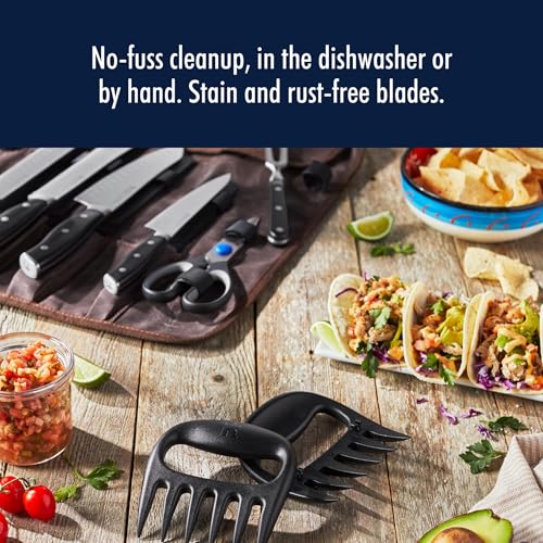 Henckels Forged Accent 9-pc Barbecue Carving Tool Set,Black
