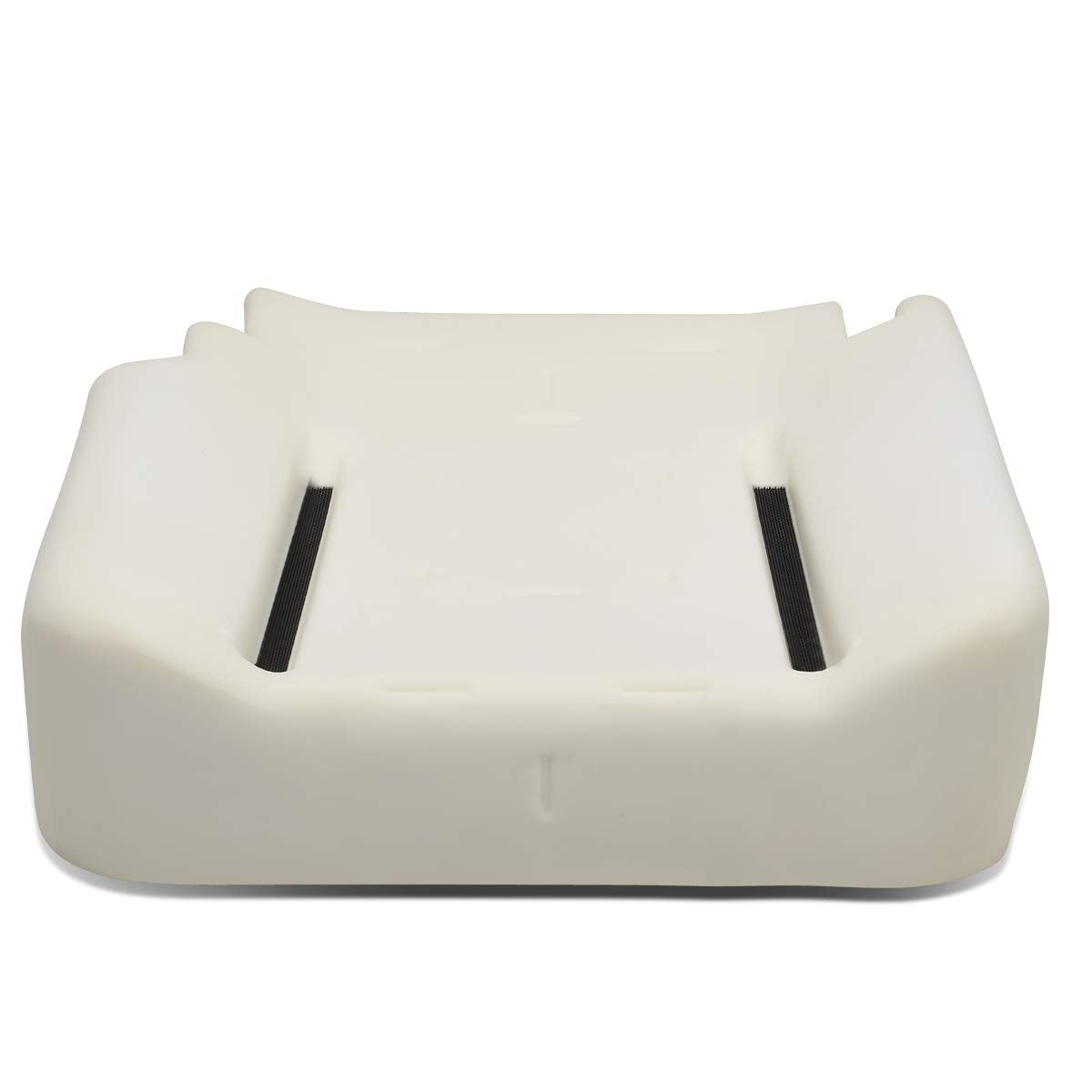 DNA MOTORING ZTL-Y-0135 Driver Side Bucket Seat Bottom Lower Cushion Pad, White