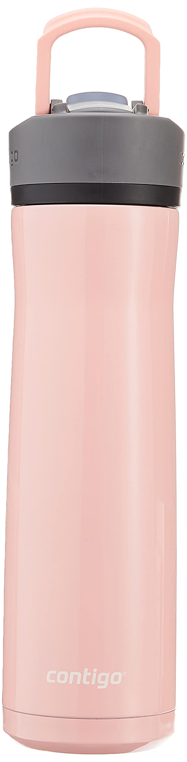 Contigo Ashland Chill 2.0, 24oz., Stainless Steel Water Bottle with AUTOSPOUT Lid, Pink Lemonade