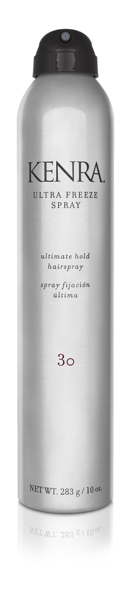 Kenra Ultra Freeze Spray 30 | Ultimate Hold Hairspray | Long-Lasting, Ultra-Firm Hold | Fast-Drying Formula | Provides Humidity Resistance | High Shine, Flake-Free Finish | All Hair Types | 10 oz