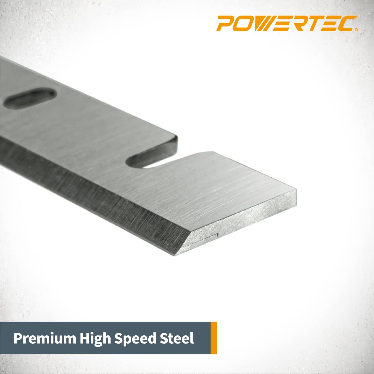 POWERTEC 12-1/2 Inch Planer Blades for DeWalt DW733 Planer, Replacement for DW7332 Planer Knives, Set of 2 (12809)