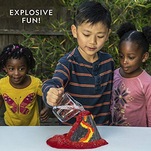 National Geographic STEM Science Kit - 15+ Experiments, Crystal Growing, Volcano Kit, Dig Kits & Gemstones for Kids - Amazon Exclusive