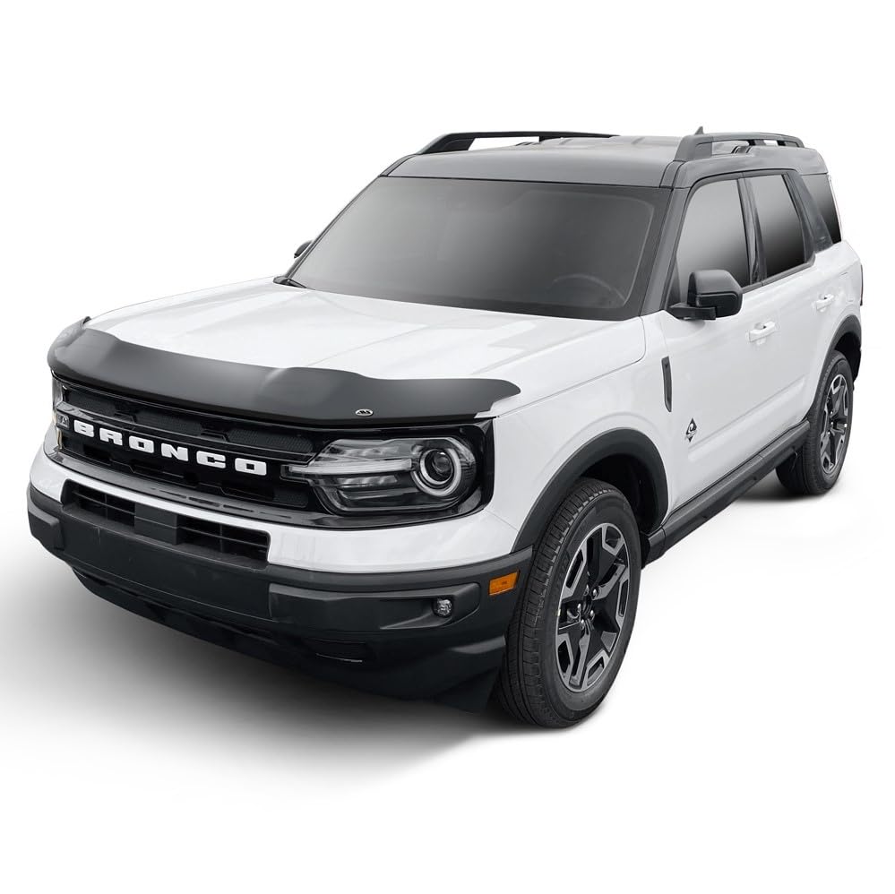 Auto Ventshade [AVS] Bugflector II Hood Shield/Protector | Fits 2011-2015 Ford Explorer (Will NOT Fit Sport Models) | High Profile Bug Deflector - 1 pc., Dark Smoke | 25164