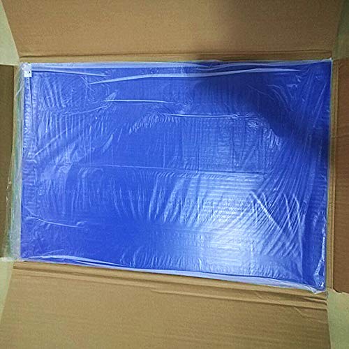 Cleanmo Cleanroom Adhesive/Sticky/Tacky Mat 24" x 36" Blue (10 Pads of 30 Sheets) 10 Pads,300 Sheets per Box. Each pad 30 Sheets