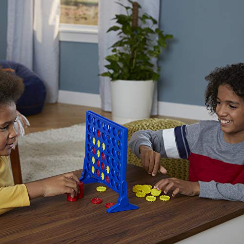 Hasbro Gaming Connect 4 Classic Grid,4 in a Row Game,Strategy Board Games for Kids,2 Player .for Family and Kids,Ages 6 and Up