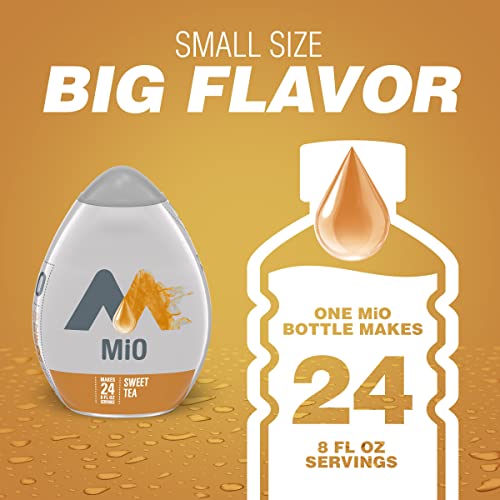 MiO Sweet Tea Liquid Water Enhancer Drink Mix, 1.62 fl oz Bottle, As seen on TikTok, 1.62 Fl Oz (Pack of 1)