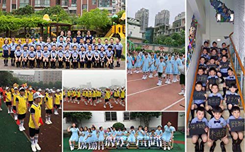 Snadulor Colored Knee High Tube Socks Soccer Socks School Team Socks for 3-8 Years Old Kids Girls Boys(Black)