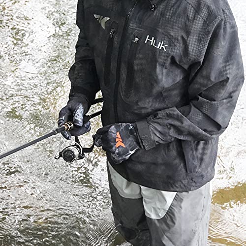 KastKing IceRiver Fishing Gloves – 100% Waterproof Cold Winter Weather Fishing Gloves – for Men and Women – Ideal for Ice Fishing, Winter Fishing, Outdoor Winter Sports,M,BO