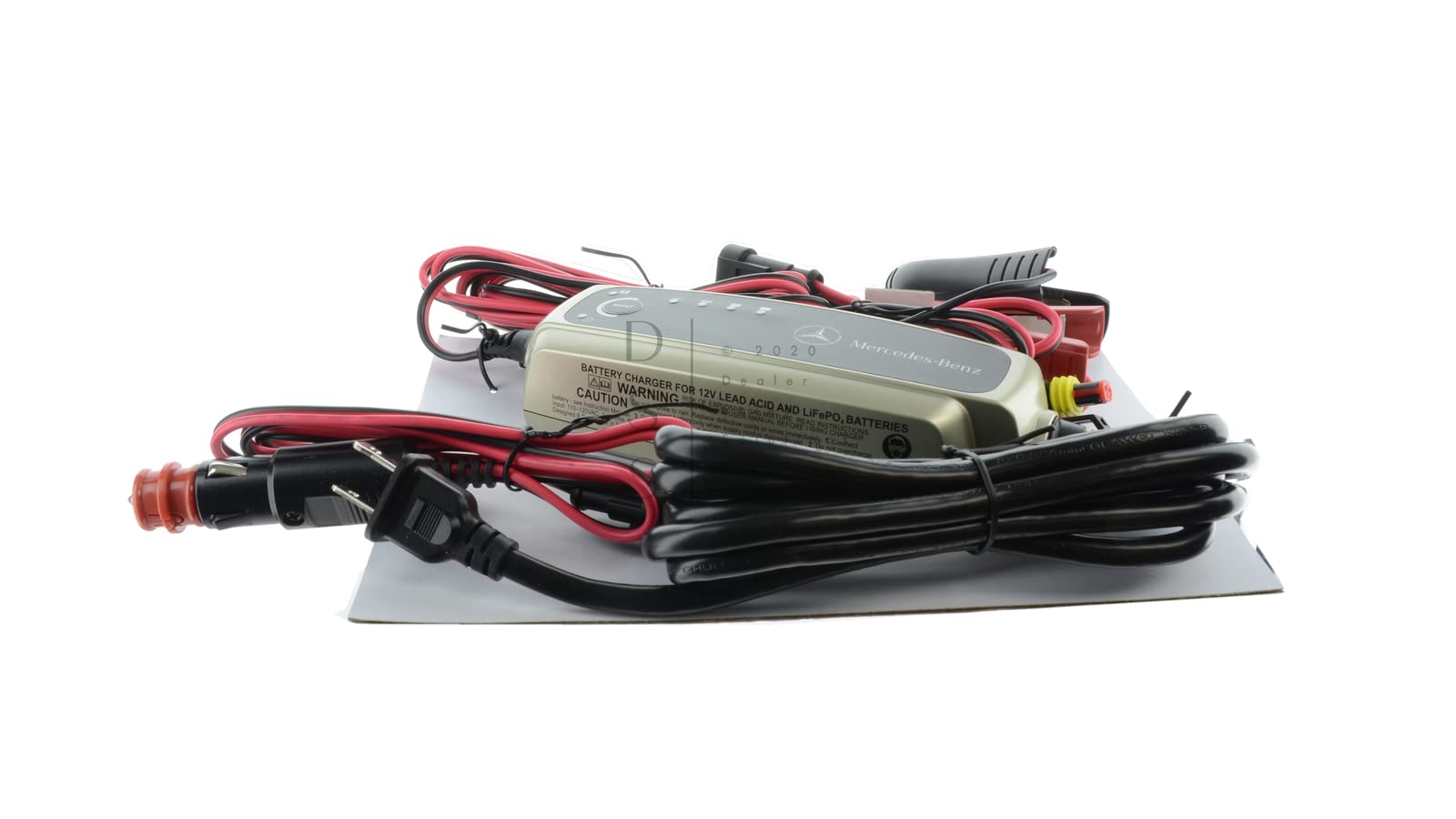 Genuine Mercedes-Benz 5A Battery Charger with Trickle Charge Function.