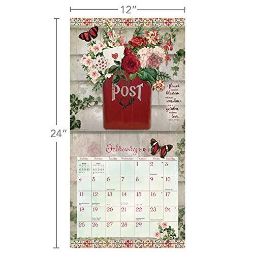 WSBL Botanical Garden 2024 12X12 Wall Calendar (24997001729)