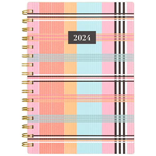 Cambridge 2024 Weekly & Monthly Planner, 5-1/2" x 8-1/2", Small, Cher (1676-200-24)