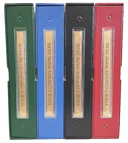 Corporate Kit (Black) - Binder, Slipcase, Minutes & Bylaws, Stock Certificates, Index Tabs & Metal Corporate Seal