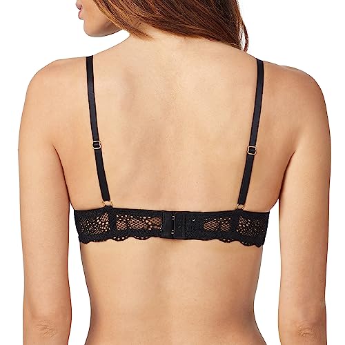 DKNY Women's Superior Scalloped Lace Balconette Bra, Line Cups, Cameo, 38C