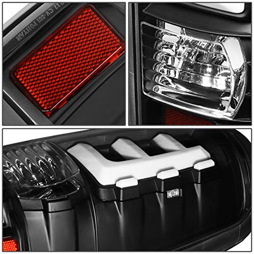 DNA MOTORING TL-ZTL-001-CH Tail Light Assembly Driver & Passenger Side [Compatible with 99-02 Silverado 1500 2500 3500 HD / 99-03 Sierra 1500 2500 HD]