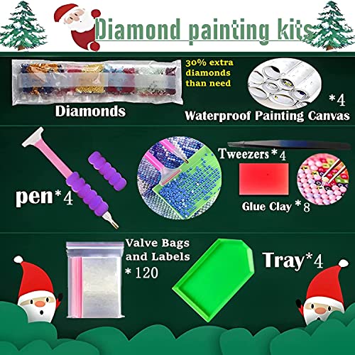 Yonmlenm Diamond Painting Kits,DIY Diamond Painting Kits for Adults,Full Drill Diamond Art Kits,5D Gem Art Crystal Painting for Home Wall Art Decor (13.7 * 13,7)