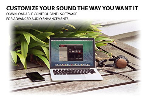 Creative Sound Blaster Play! 3 External USB Sound Card for Windows and Mac. 24-Bit 96Khz playback. Plug and Play, No Drivers Required