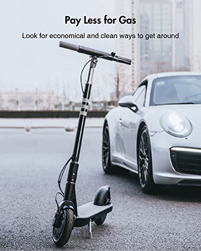 OKAI Neon Lite Electric Scooter for Adults, Commuter Electric Scooter, 15.5 MPH, 18.6 Miles, Lightweight Scooter Ambient Light, 600W Peak Power, UL Certification