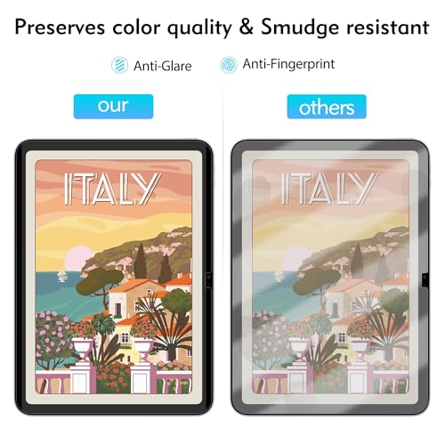 Magnetic Paper Screen Protector for iPad 10th Gen 2022(10.9-inch), Matte Screen Protector for iPad 10th generation(2022) 10.9-inch, Write and Draw Like on Paper, Anti-Glare Screen Protector